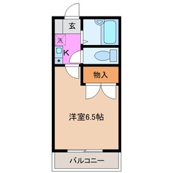 平津駅 徒歩34分 2階の物件間取画像